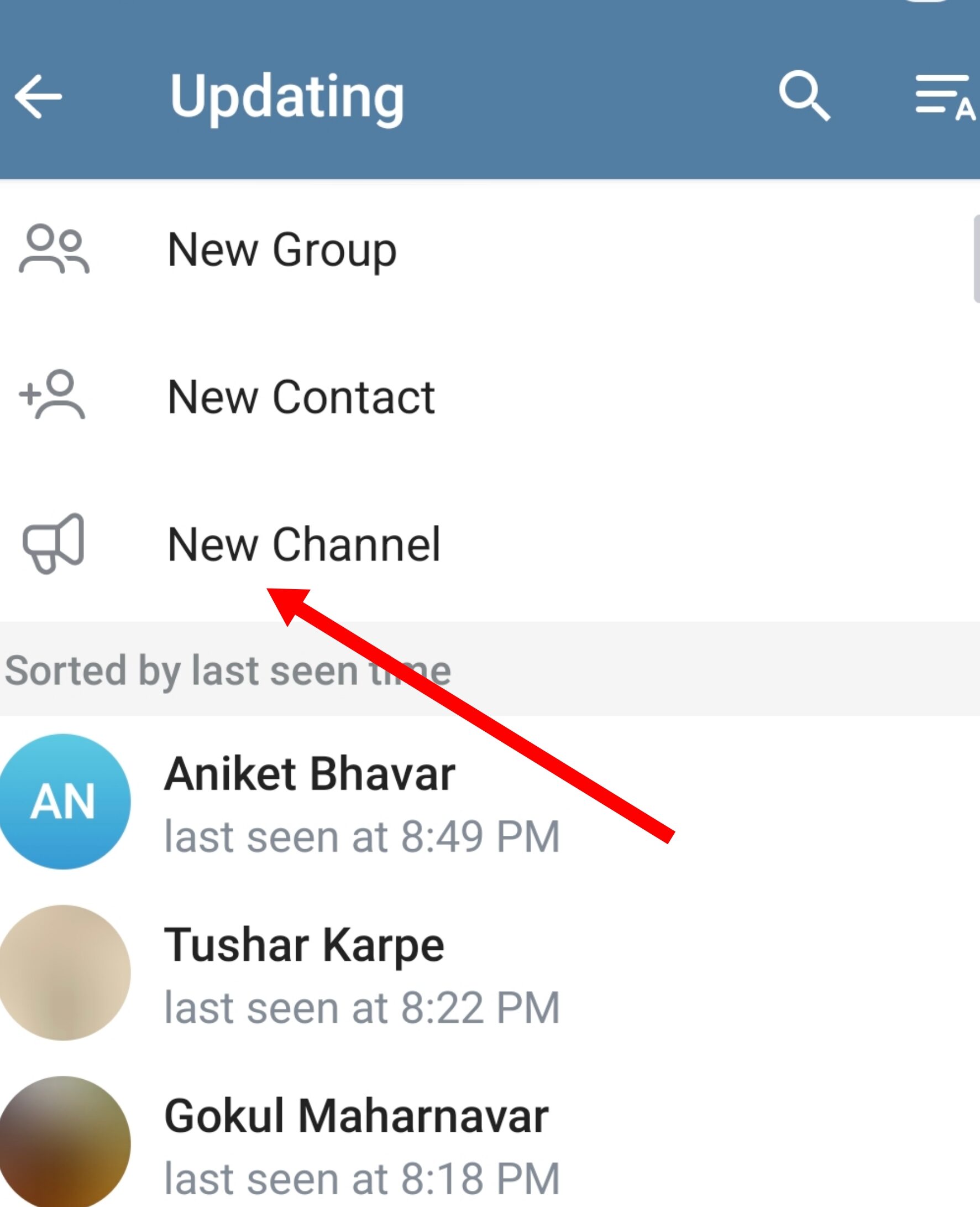 Telegram channel kaise banaye