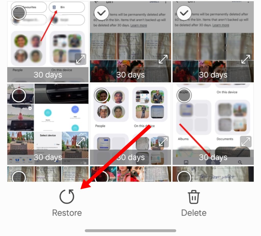 Mobile me deleted photos vapis kaise laye